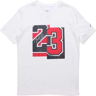 Nike Jordan Air Jordan Basketball Sports Round Neck Short Sleeve White CZ2349-100