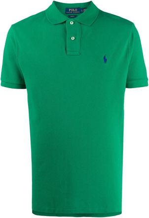Polo Ralph Lauren Short Sleeve Knit Polo Shirt - Heren - Polos - Groen - S - Katoen - Tops