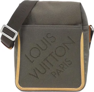 Louis Vuitton Earth Canvas Shoulder Bag (Pre-Owned)