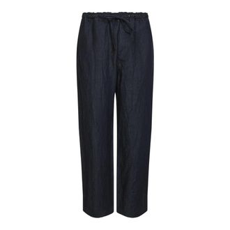 STUDIO NICHOLSON Sonny Broeken - Heren - Straight fit broeken - Blauw - S - Katoen - Broeken