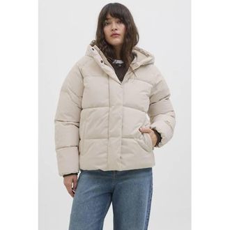 Jack & Jones gewatteerde jas ecru