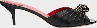 Valentino Garavani 55mm Pas De Chat Leather Mules