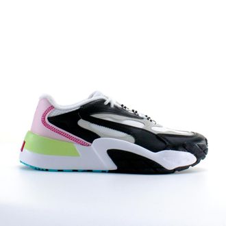 Puma Hedra Fantasy Womens Synthetic Lace Up Trainers 374866 02 - Multicolour - Size UK 5.5