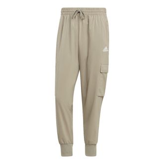 adidas Essentials Cargo Ankle-Length Pants Tan HA4352