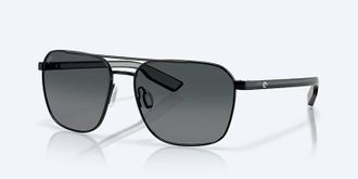 Costa Unisex Wader Polarized Sunglasses In Black Gray Gradient
