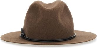 Brunello Cucinelli MCAP90233 Fedora - Brown