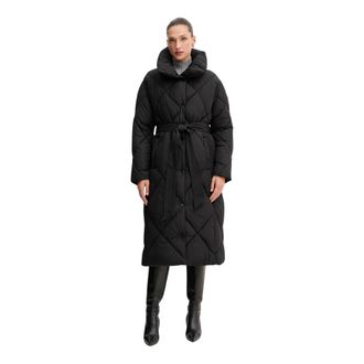 Michael Kors Dames, Mantels, Zwart, Maat: S Leer