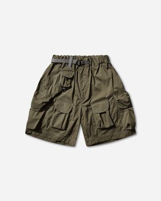 And Wander Men s Multi Pocket Shorts Khaki
