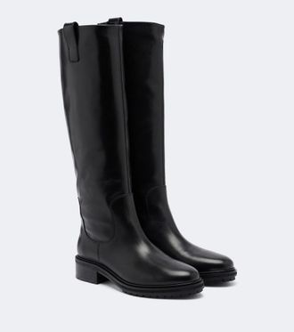 Aeyde Henry leather knee-high boots