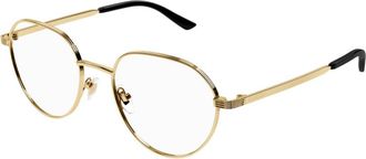 Gucci Gg1458o001 Gold Gold Transparent