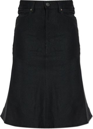 Balenciaga Denim rok - Dames - Spijkerrokken - Zwart - XS - Denim - Rokken