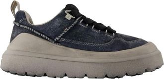 UGG Heritage Utility Sneaker Knoll - Heren - Sneakers - Zwart - 44 EU - Leer - Schoenen