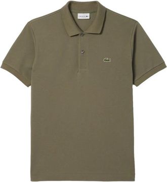 Lacoste Groen Polo Shirt Klassieke Stijl - Heren - Polos - Groen - XS - Katoen - Tops