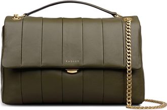 Radley London Burton Way Quilted Flap Crossbody Bag in Pine Needle at Nordstrom Rack