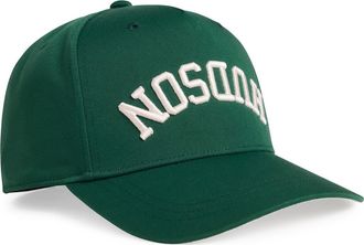 Hudson Embroidered Reverse Logo Snapback Baseball Hat in Black Forest at Nordstrom