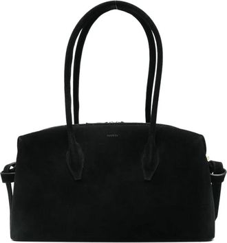 Yuzefi Stijlvolle Brioche Duffle Tas - Dames - Schoudertassen - Zwart - ONE Size - Tassen
