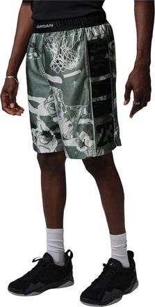 Nike Jordan Brooklyn Cat Scratch Shorts Black Vast Grey White IQ2156-010