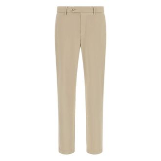 Boggi Milano Broeken, Heren, Beige, 2Xl, Katoen, Stretch katoenen broek