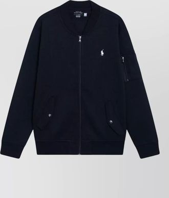 Polo Ralph Lauren cotton blend zip up sweatshirt