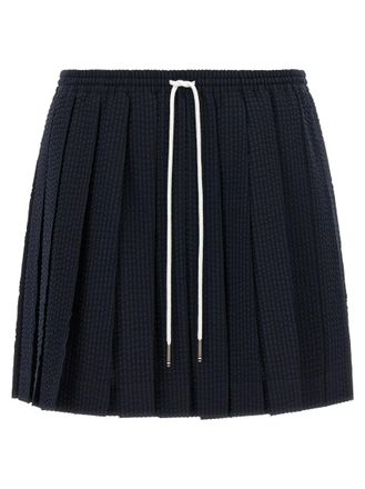 Thom Browne Blue Striped Skirt