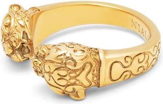 Nialaya Panther Ring in Gold at Nordstrom, Size 5