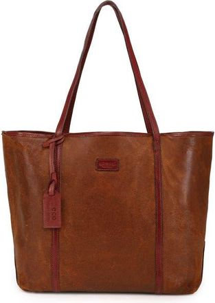 OLD TREND Alder Genuine Leather Everyday Shoulder Tote in Tan at Nordstrom