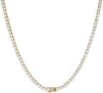 LuvMyJewelry LMJ 10K Yellow Gold Diamond Tennis Chain - 15.09 Carats at Nordstrom