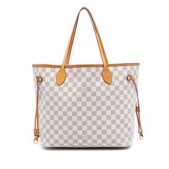 Louis Vuitton Tweedehands Damier Azur Neverfull Mm