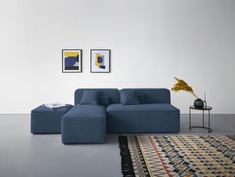 HOME AFFAIRE Ecksofa »Sundstrup L-Form« Modulserie, individuelle Zusammenstellung