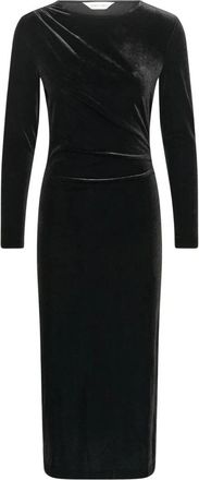 Part Two Mouwloze Midi Jurk - Dames - Casual kleedjes - Zwart - M - Kleedjes