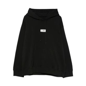 Maison Margiela Heren, Sweatshirts & Hoodies, Zwart, Maat: S