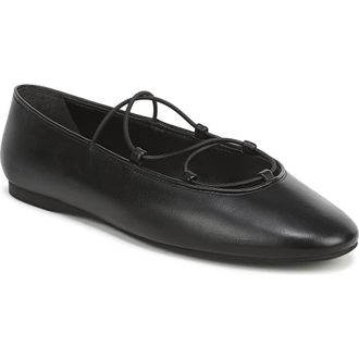 Franco Sarto L-Delira Flat in Black at Nordstrom, Size 7.5