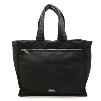Burberry Black Nylon Shoulder Bag Tote Bag (Pre-Owned)