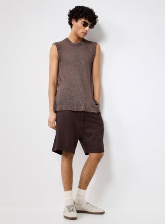 IM BRIAN Mens Tie-waist linen Bermudas