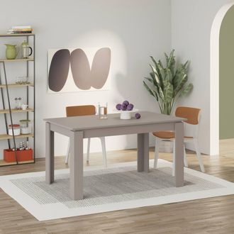 Decortie Tolmen Extendable Dining Table 120cm 4 Seater in Grey | Size: 2 Pack