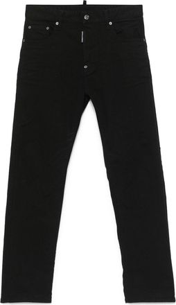 Dsquared2 Black Stretch-Cotton Jeans
