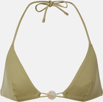 Eres Top de bikini Alva adornado