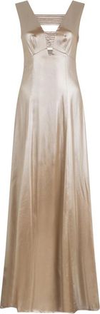 PESERICO Kleedjes - Dames - Maxi kleedjes - Beige - L - Kleedjes
