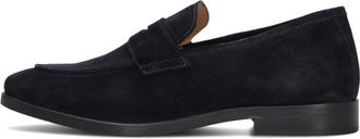 Stefano Lauran Schoenen, Heren, Blauw, 43 EU, Katoen, Heren Loafers in Donkerblauw