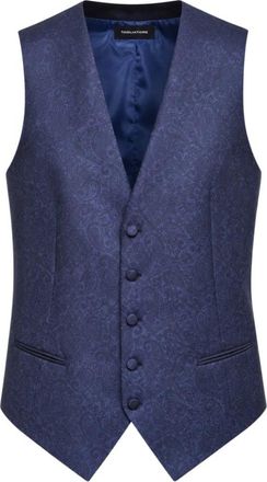 Tagliatore Gilets - Heren - Gillet - Blauw - XL - Kostuums