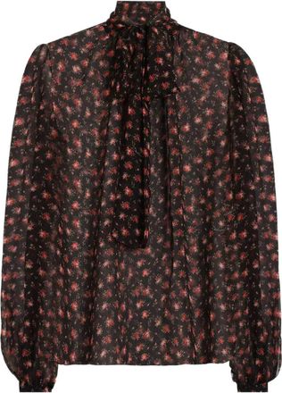 Dolce & Gabbana Blumenbluse