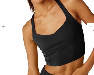 Beyond Yoga Intensity Racerback Crop Top In Black