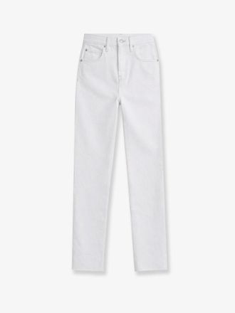 Frankie Shop Jeans Dalston in white denim - THE FRANKIE SHOP - gender_Woman