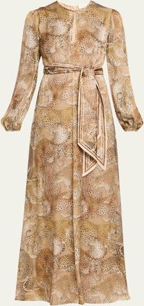 Zimmermann Rebellion Silk Sheath Dress