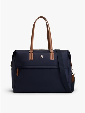 Tommy Hilfiger Womens Lightweight Weekender Bag - Blue