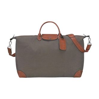 Longchamp Boxford XL Weekendtas - Dames - Tassen - Bruin - Maat: ONE Size Zijde