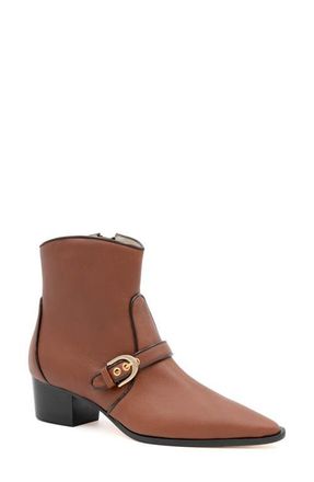 Amalfi By Rangoni Plotina Pointed Toe Bootie in Castagna Vapor at Nordstrom, Size 9.5