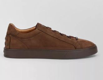 Tod's suede lace-up sneakers