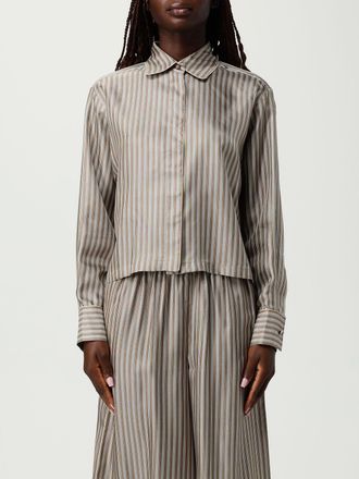 Max Mara Camicia classica Max Mara in seta a righe