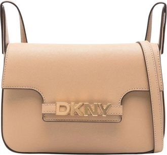 DKNY Avril Crossbody - Dames - Schoudertassen - Bruin - ONE Size - Leer - Tassen
